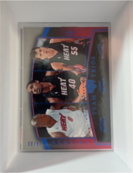 2006-07 Upper Deck Trilogy #15 Jason Williams / Dwyane Wade / Alonzo Mourning — front