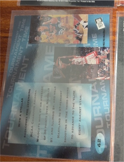 2000 Upper Deck Encore #J10 Tim Duncan — front