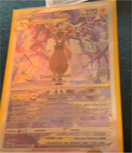 2023 Pokémon TCG Crown Zenith #GG43 Zeraora VSTAR — front