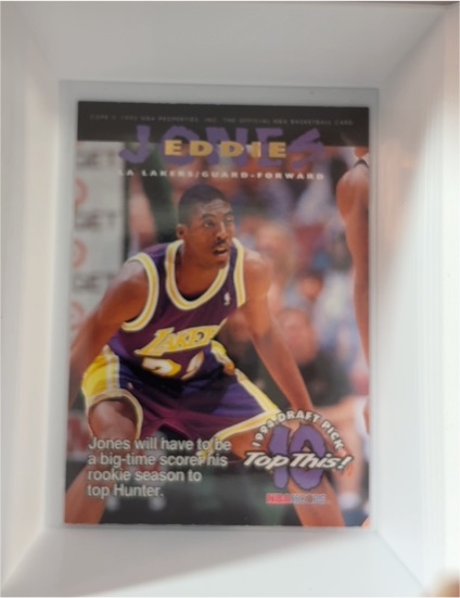 1995 Skybox Top This! #430 Eddie Jones — front