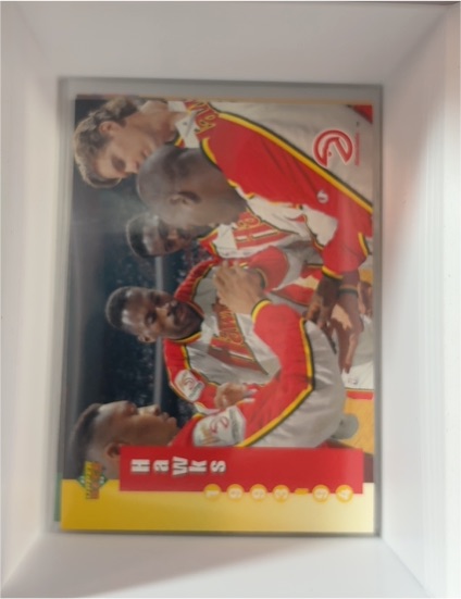 1993-94 Upper Deck #210 Atlanta Hawks Dominique Wilkins Kevin Willis — front
