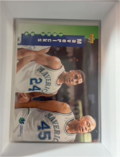 1993-94 Upper Deck #215 Dallas Mavericks — front
