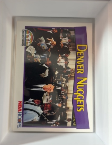1991-92 NBA Hoops #280 Denver Nuggets — front