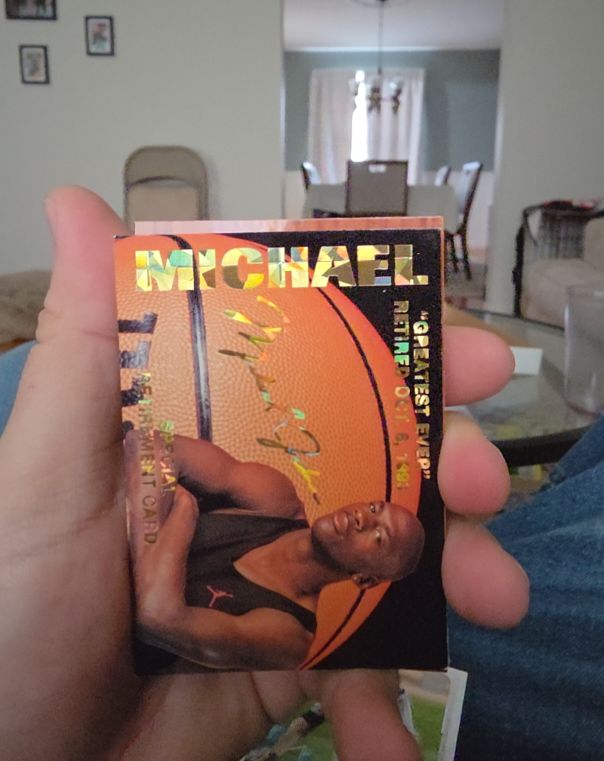 1993 Sports Stars USA Special Retirement Michael Jordan — front