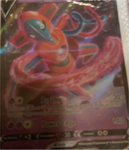 2022 Pokémon SWSH267 Deoxys VMAX — front