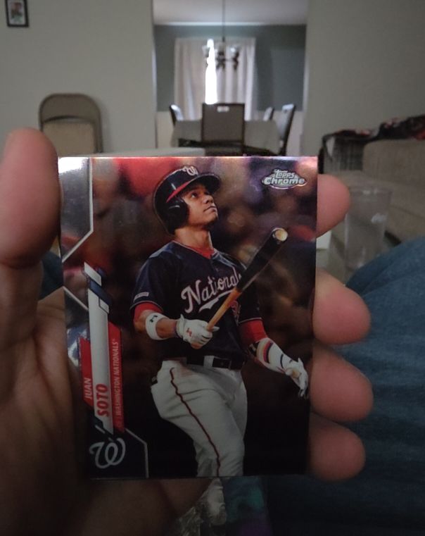 2020 Topps Chrome #12 Juan Soto — front