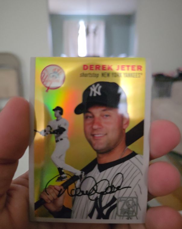 2021 Topps Chrome 70 Years of Topps #70YTC-4 Derek Jeter — front