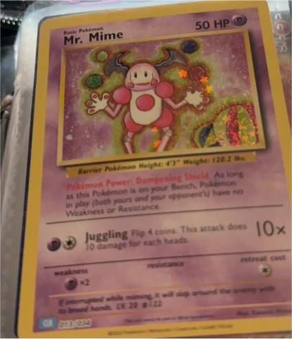 2023 Pokémon Classic Collection #13 Mr. Mime — front