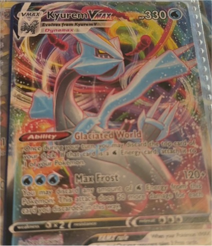 2022 Pokémon SWSH11: Lost Origin #049 Kyurem VMAX — front