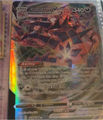 2020 Pokemon Black Star Promo #SWSH045 Eternatus VMAX — front