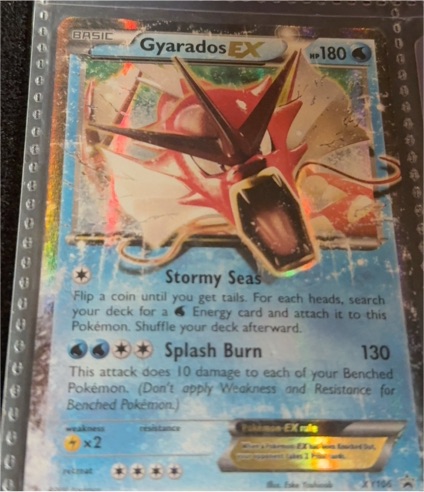 2016 Pokémon TCG Gyarados EX XY106 — front