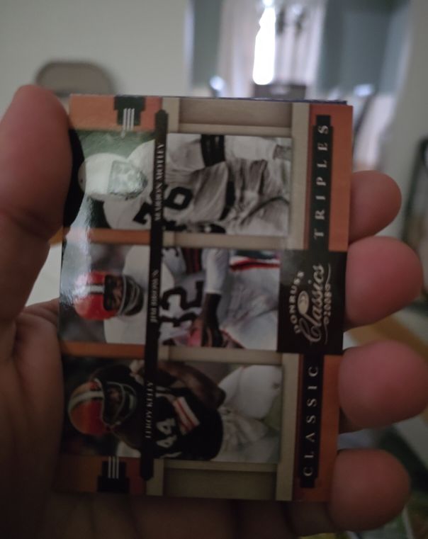 2008 Donruss Classics Classic Triples #CT-3 Dick Butkus/Willie Lanier/Ray Nitschke — front