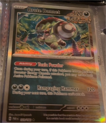 2023 Pokémon SV04: Paradox Rift #123 Brute Bonnet — front