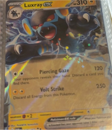 2023 Pokémon Scarlet & Violet Twilight Masquerade #068 Luxray ex — front