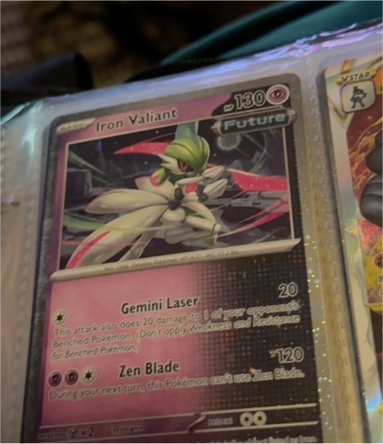 2023 Pokémon TCG Temporal Forces #79 Iron Valiant — front