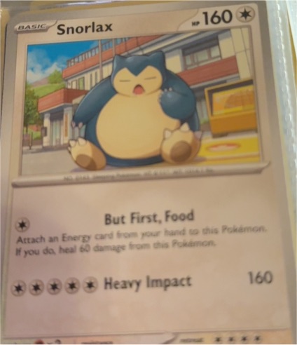 2024 Pokémon TCG #136 Snorlax — front