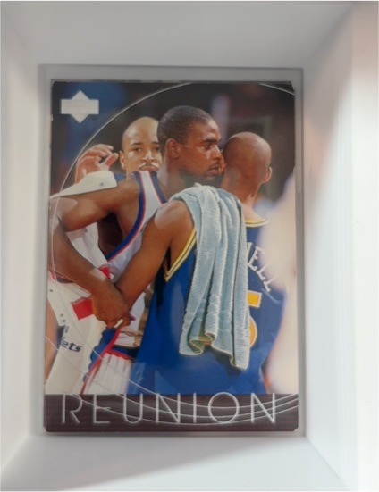 1996-97 Upper Deck #170 Chris Webber / Latrell Sprewell Reunion — front