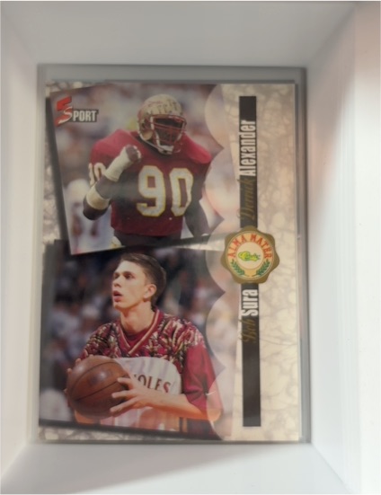 1995 Classic Five Sport #190 Bob Sura / Derrick Alexander — front