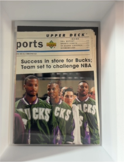 1993-94 Upper Deck Special Edition #213 Milwaukee Bucks — front