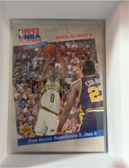 1993-94 Upper Deck #185 Eddie Johnson — front