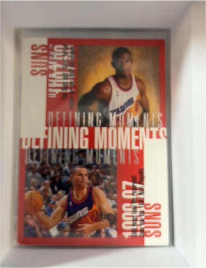 1997-98 Upper Deck #351 Defining Moments Phoenix Suns Jason Kidd Charles Barkley Antonio McDyess — front