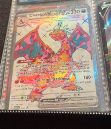 2023 Pokémon TCG Charizard ex #056 Scarlet & Violet — front