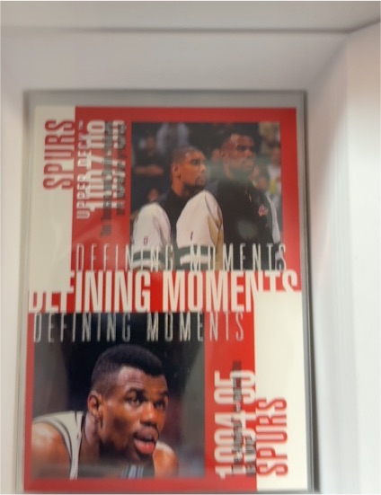 1997-98 Upper Deck Defining Moments #354 David Robinson Tim Duncan Dennis Rodman Sean Elliott — front