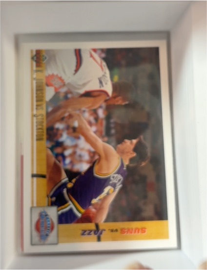 1991-92 Upper Deck #32 John Stockton vs Kevin Johnson — front