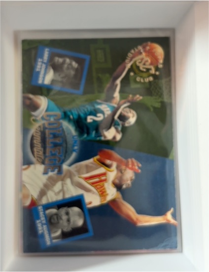 1994-95 Topps Stadium Club #113 Larry Johnson/Stacey Augmon College Teammates — front