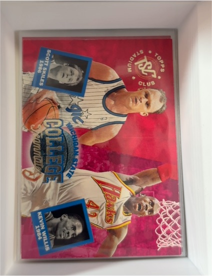 1994-95 Topps Stadium Club #110 Scott Skiles Kevin Willis College Teammates — front