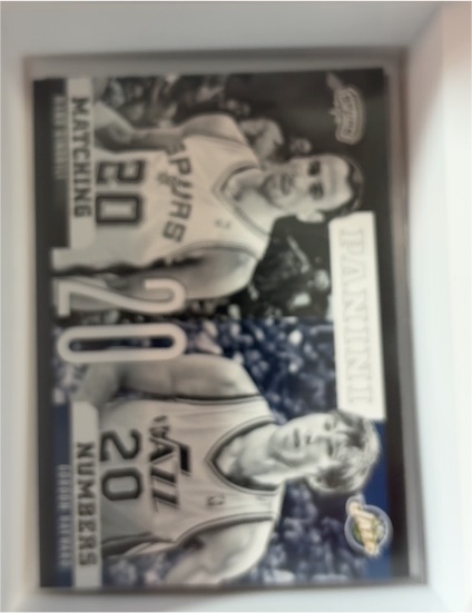 2012-13 Panini Matching Numbers #20 Manu Ginobili — front