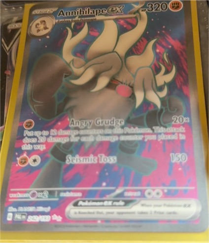 2023 Pokémon Paldea Evolved #242 Annihilape ex — front