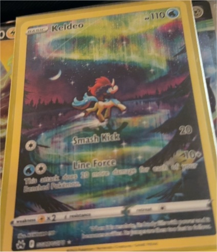 2023 Pokémon Crown Zenith #GG07 Keldeo — front