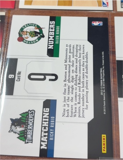 2012-13 Panini #9 Ricky Rubio — front
