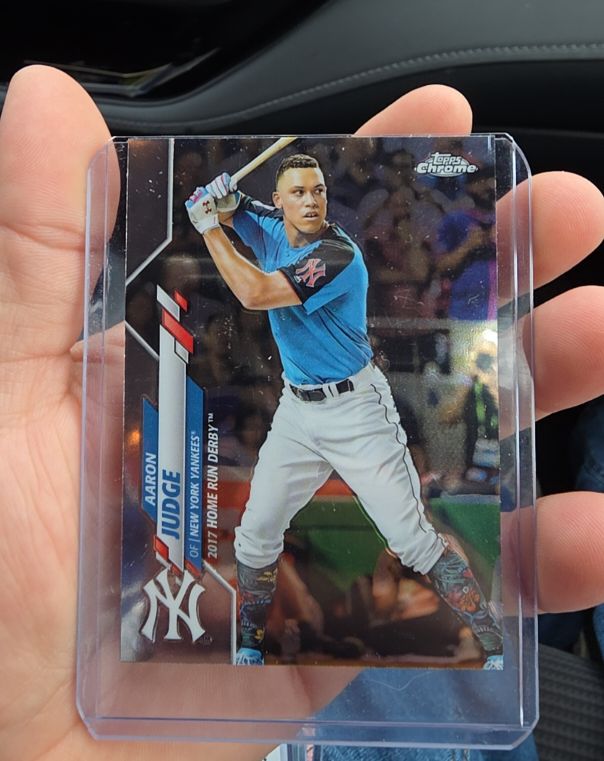 2020 Topps Chrome Update #U-90 Aaron Judge — front