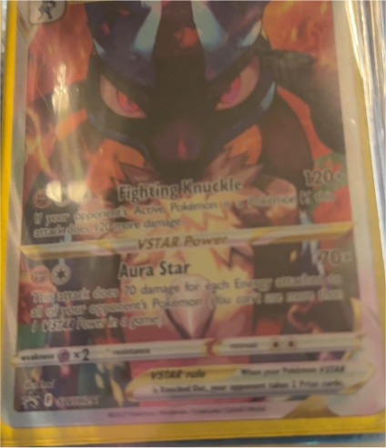 2023 Pokémon TCG Lucario VSTAR #SWSH291 — front