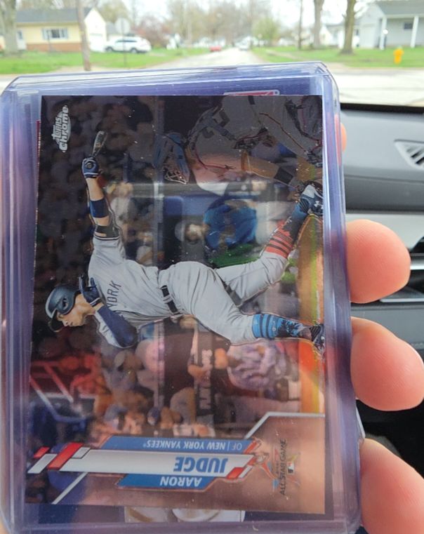 2020 Topps Chrome Update Series #U-65 Aaron Judge — front