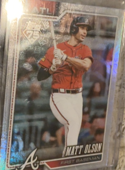 2026 Topps Series 1 #39 Matt Olson — front