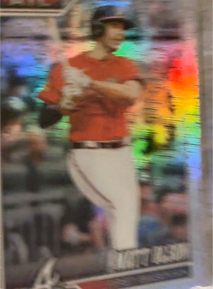 2019 Bowman Draft Chrome Refractor #87 Triston Casas Rookie RC — front
