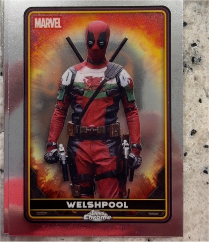 2025 Topps Chrome Deadpool #37 Welshpool — front