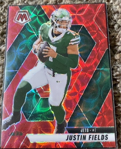2025 Panini Mosaic #125 Justin Fields — front