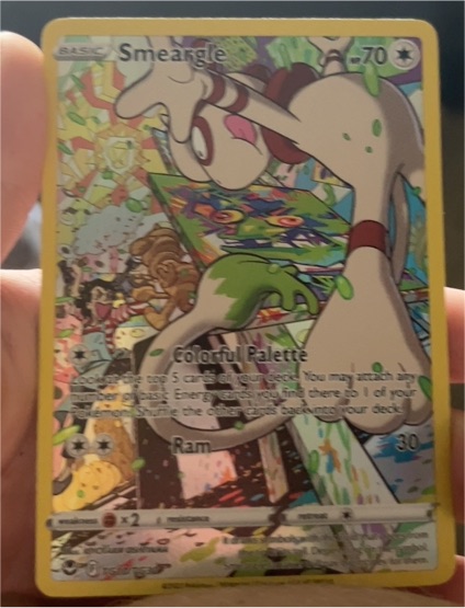 2023 Pokémon Sword & Shield Silver Tempest Trainer Gallery #TG10 Smeargle — front