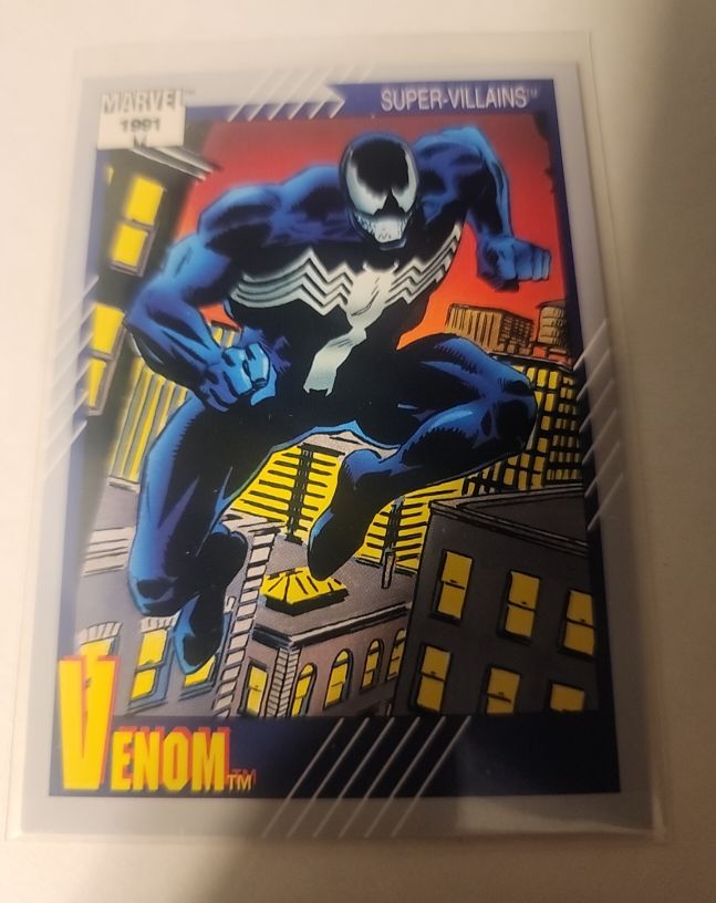 1991 Impel Marvel Universe Series 2 #58 Venom — front
