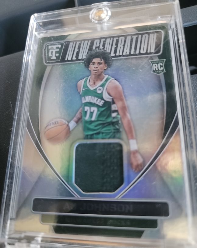 2024-25 Panini Totally Certified New Generation #NGJ-AJJ AJ Johnson — front