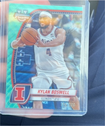 2024-25 Bowman Chrome University #78 Kylan Boswell — front