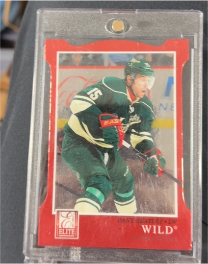 2011 Panini Elite #12 Dany Heatley — front
