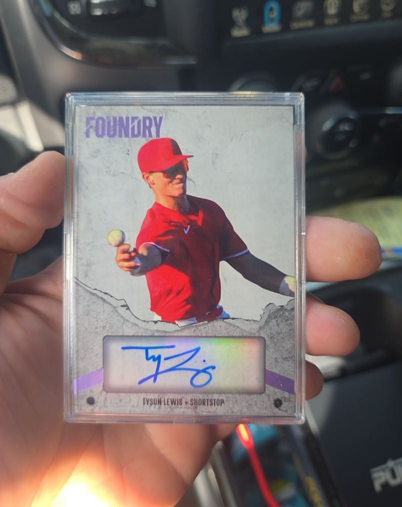 2025 Pulse Foundry Baseball #BAS-TL Tyson Lewis — front