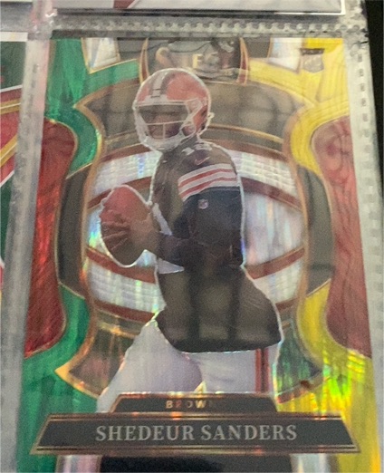 2025 Panini Select #54 Shedeur Sanders — front