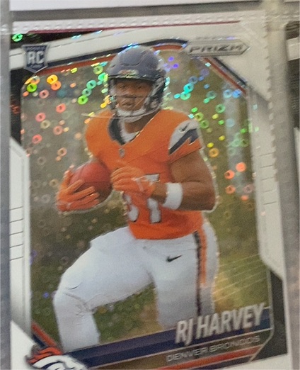 2025 Panini Prizm #303 RJ Harvey — front