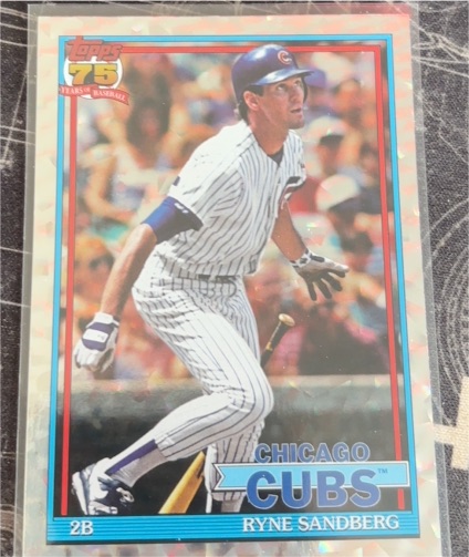 2026 Topps Series 1 #T91-25 Ryne Sandberg — front